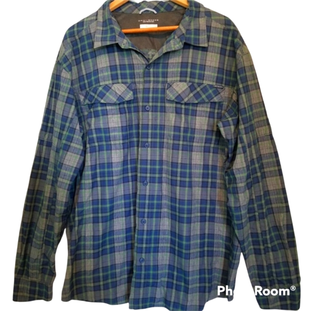 Columbia Omni-shade Sun Protection Shirt size XXL